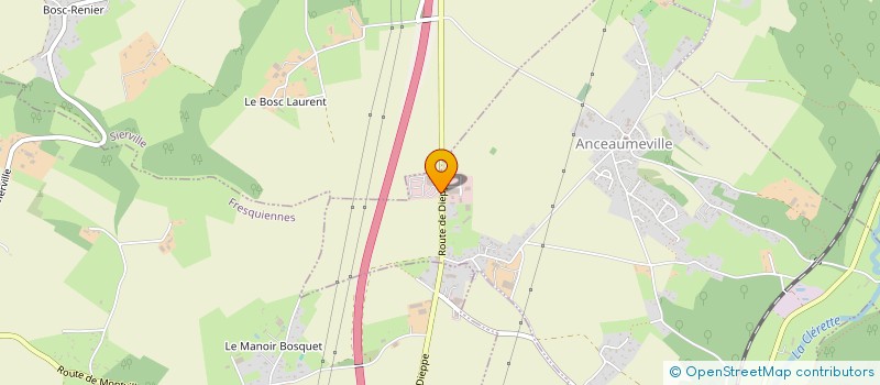 localisation de l'entreprise SCI JMM  ANCEAUMEVILLE