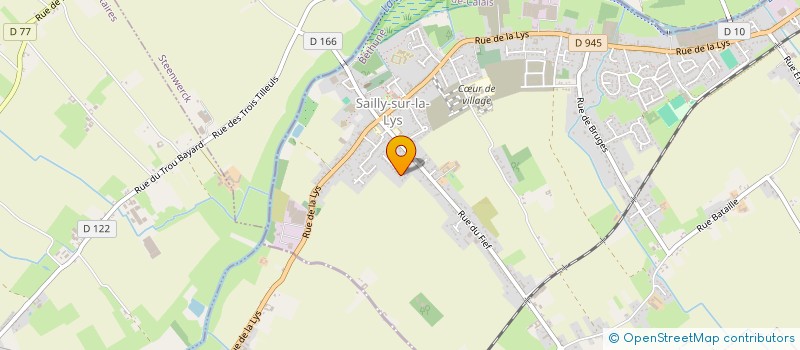 localisation de l'entreprise SCI JMMPM  SAILLY-SUR-LA-LYS