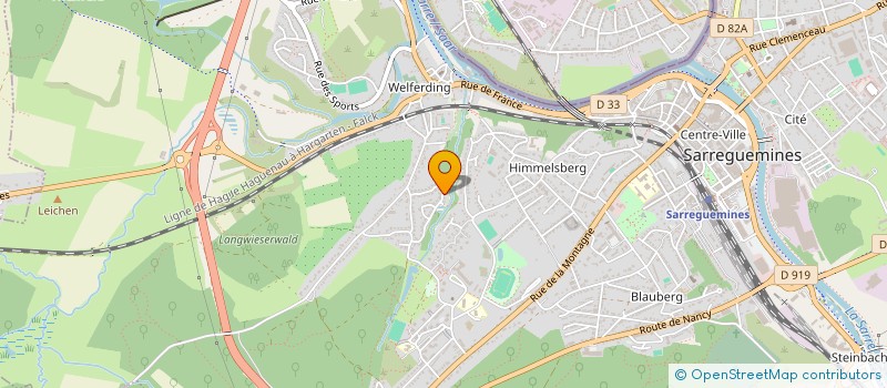 localisation de l'entreprise SCI JMN à SARREGUEMINES