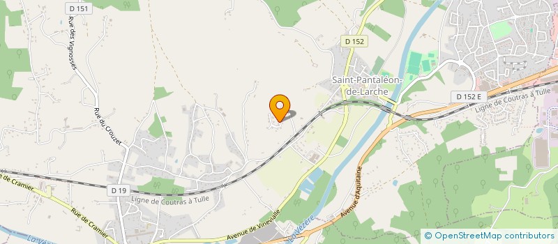 localisation de l'entreprise SCI JMN  SAINT-PANTALEON-DE-LARCHE