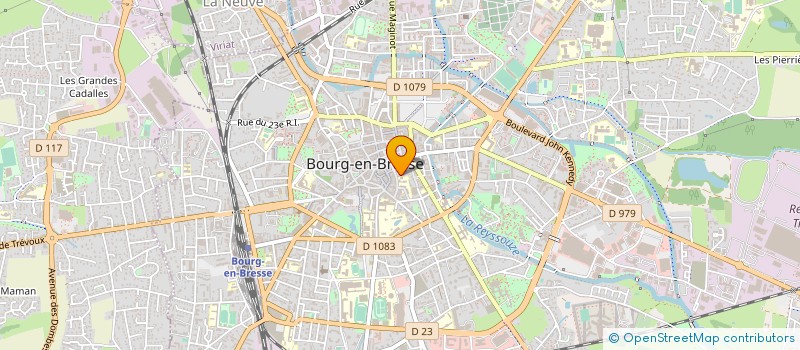 localisation de l'entreprise SCI JMOS à BOURG-EN-BRESSE