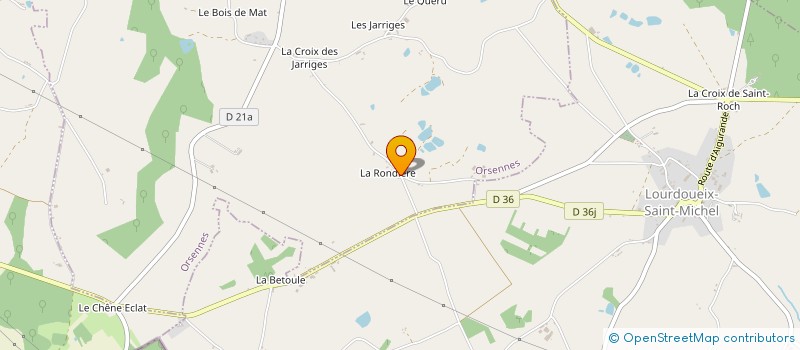 localisation de l'entreprise SCI JMP à ORSENNES