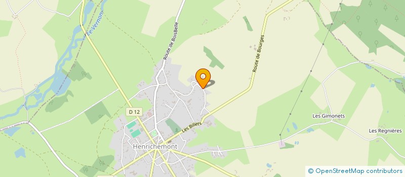 localisation de l'entreprise SCI JMP IMMO  LES AIX-D'ANGILLON