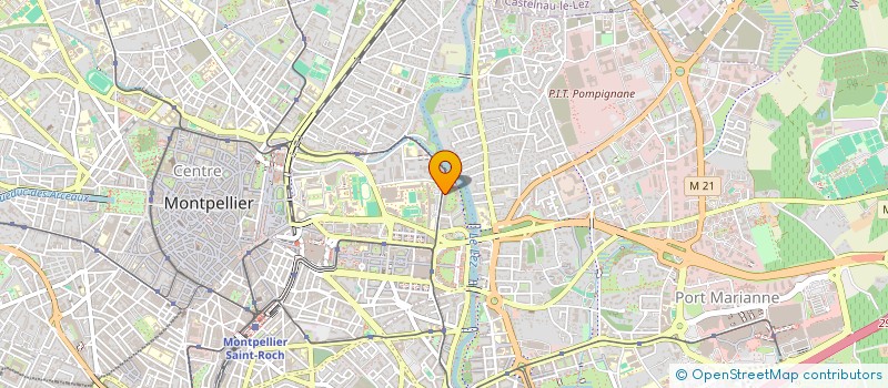 localisation de l'entreprise SCI JMP LASCO à MONTPELLIER