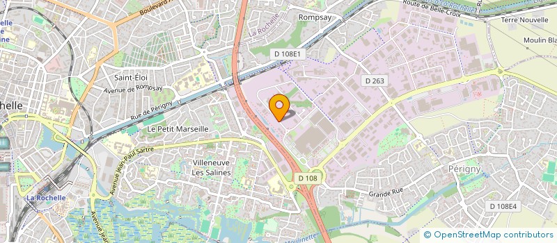 localisation de l'entreprise SCI JMP OCEAN  PERIGNY