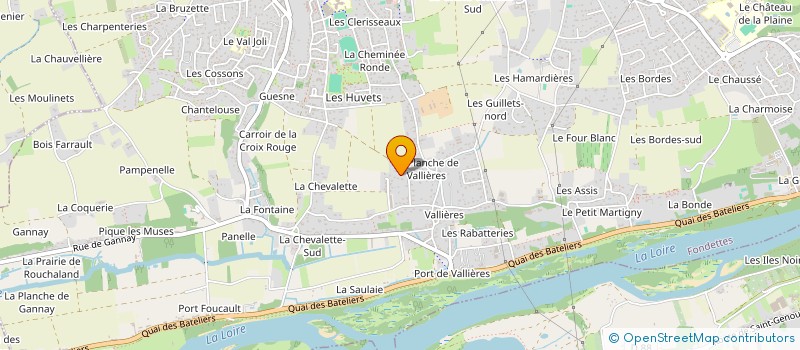 localisation de l'entreprise SCI JMPBIZIOU à FONDETTES