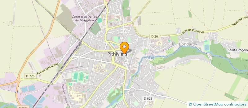 localisation de l'entreprise SCI JMPF à PITHIVIERS