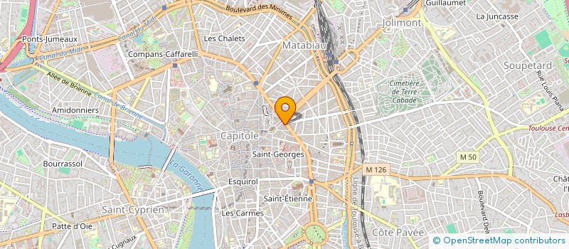 localisation de l'entreprise SCI JMPP 2005 à TOULOUSE
