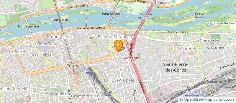 localisation de l'entreprise SCI JMPP  TOURS