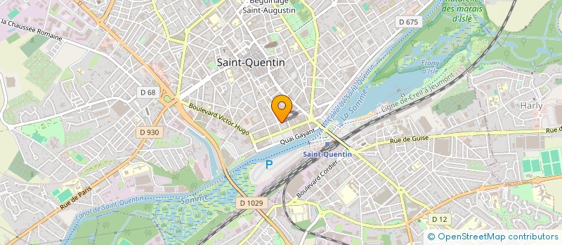 localisation de l'entreprise SCI JMR à SAINT-QUENTIN
