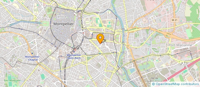 localisation de l'entreprise SCI JMR à MONTPELLIER