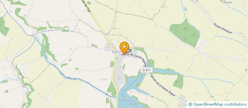 localisation de l'entreprise SCI JMR  THOUX