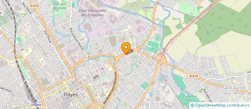 localisation de l'entreprise SCI JMR à TROYES