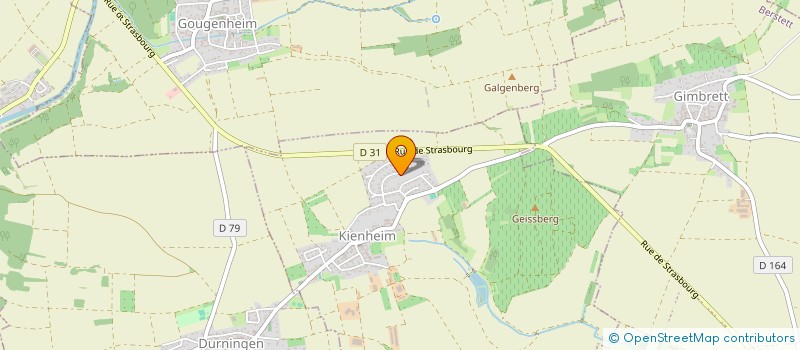 localisation de l'entreprise SCI JMRJ  KIENHEIM