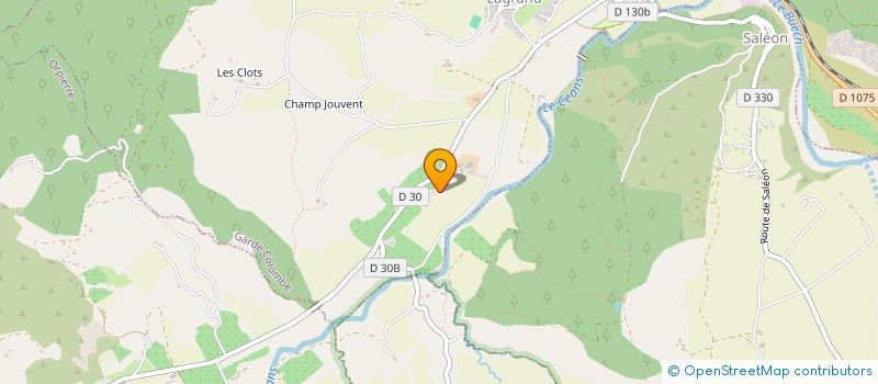 localisation de l'entreprise SCI JMRP  LAZER