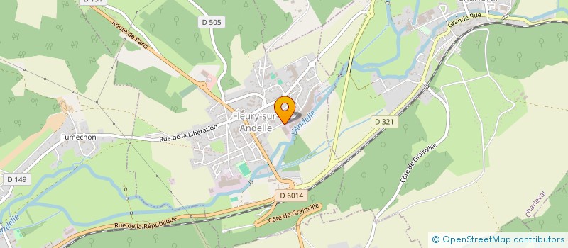 localisation de l'entreprise SCI JMRP IMMO  FLEURY-SUR-ANDELLE