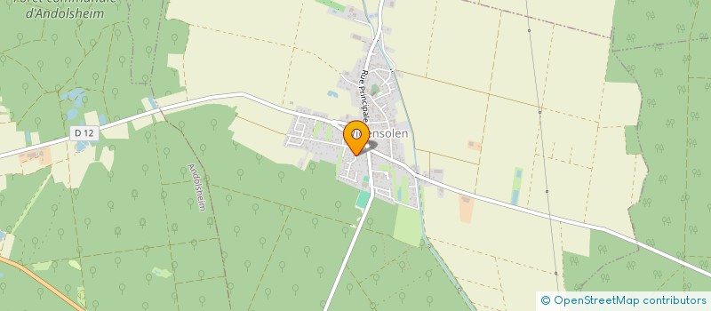 localisation de l'entreprise SCI JMS  KUNHEIM