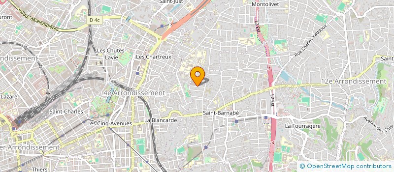 localisation de l'entreprise SCI JMS à MARSEILLE