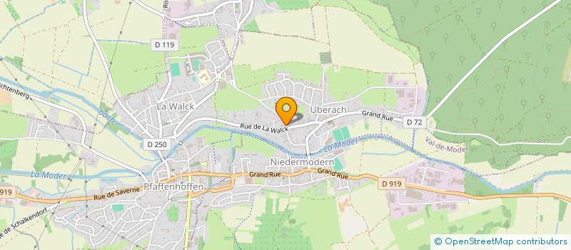 localisation de l'entreprise SCI JMS  VAL-DE-MODER