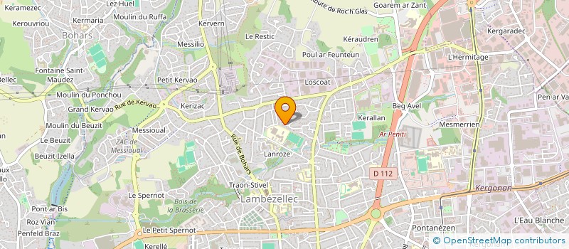 localisation de l'entreprise SCI JMS  BREST