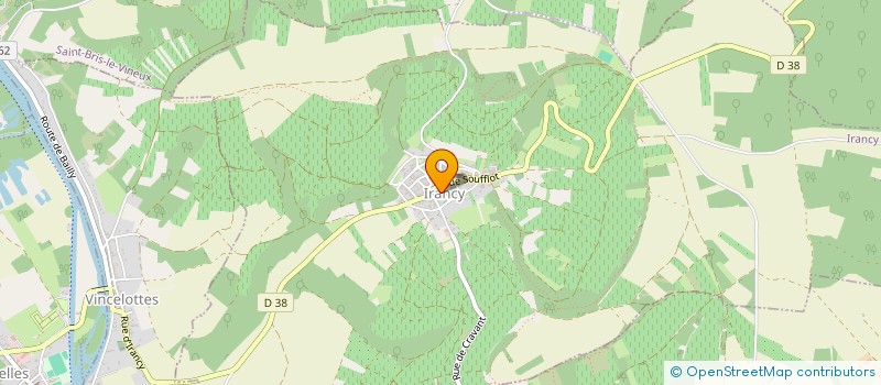 localisation de l'entreprise SCI JMS  IRANCY