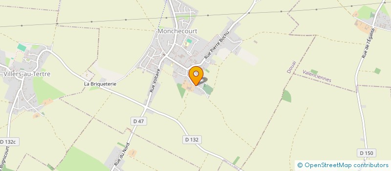 localisation de l'entreprise SCI JMS INVESTIMMO à MONCHECOURT