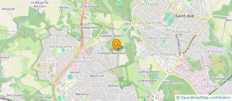 localisation de l'entreprise SCI JMS LAUDY  SAINT-AVE