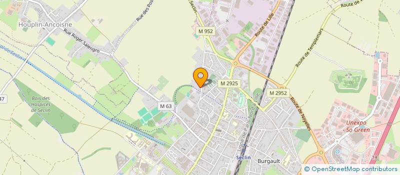 localisation de l'entreprise SCI JMSCC INVESTISSEMENTS  SECLIN