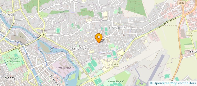 localisation de l'entreprise SCI JMSEB  SAINT MAX