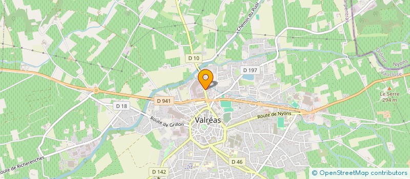 localisation de l'entreprise SCI JMSJC à VALREAS