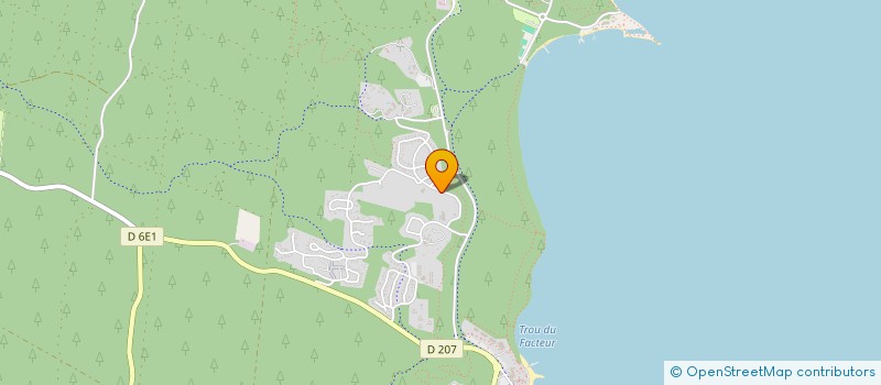 localisation de l'entreprise SCI JMSR  CARCANS