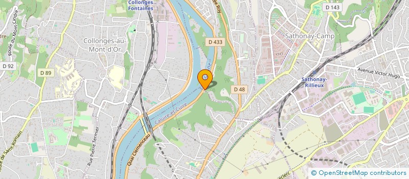 localisation de l'entreprise SCI JMT IMMO  FONTAINES-SUR-SAONE