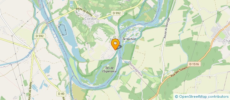 localisation de l'entreprise SCI JMTTA  BREGNIER-CORDON