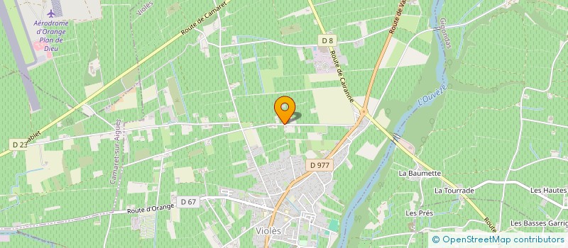 localisation de l'entreprise SCI JMV  VIOLES