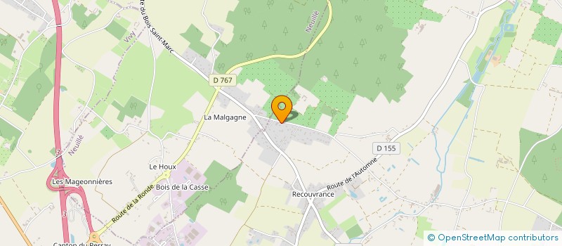 localisation de l'entreprise SCI JMVL à ALLONNES