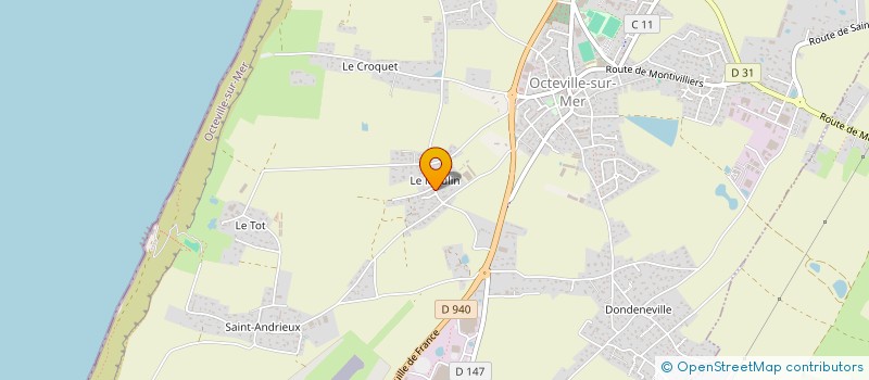 localisation de l'entreprise SCI JMVZ4  OCTEVILLE-SUR-MER