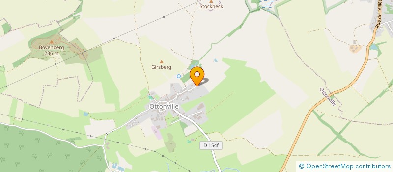 localisation de l'entreprise SCI JMZ  OTTONVILLE