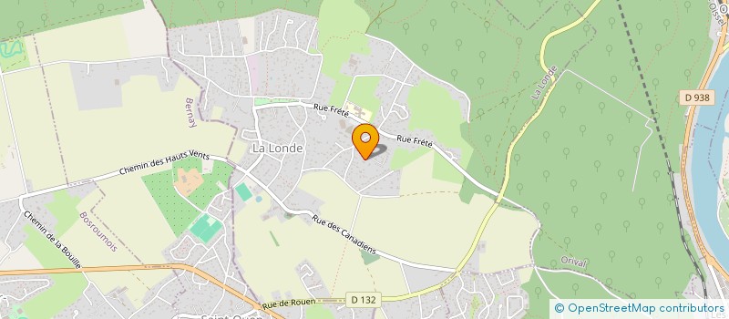 localisation de l'entreprise SCI JN IMMO  LA LONDE