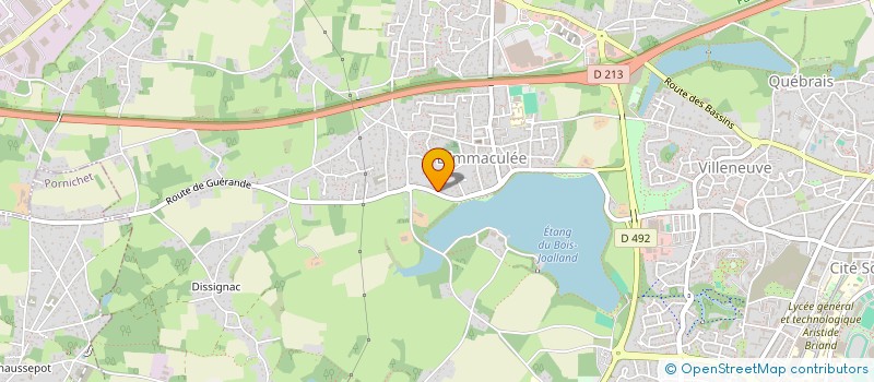 localisation de l'entreprise SCI JNAPH  SAINT-NAZAIRE