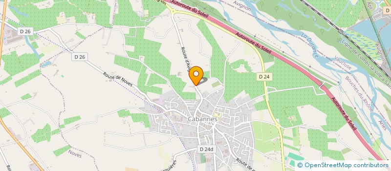 localisation de l'entreprise SCI JNC  CABANNES