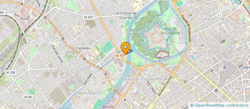 localisation de l'entreprise SCI JNCQUOI à LILLE