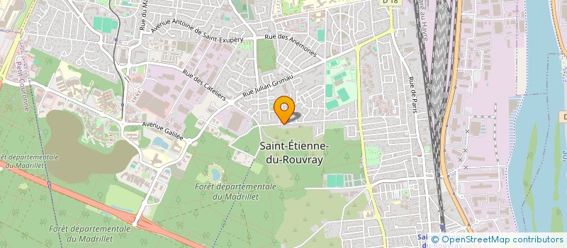 localisation de l'entreprise SCI JNE IMMOBILIER  SAINT-ETIENNE-DU-ROUVRAY