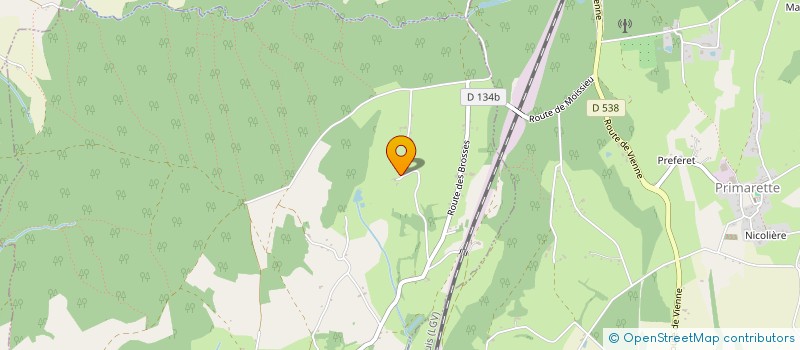 localisation de l'entreprise SCI JNF  MOISSIEU-SUR-DOLON