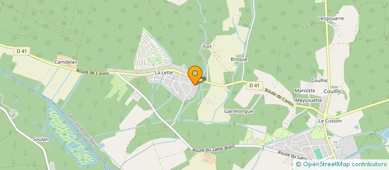 localisation de l'entreprise SCI JNF  SAINT-JULIEN-EN-BORN