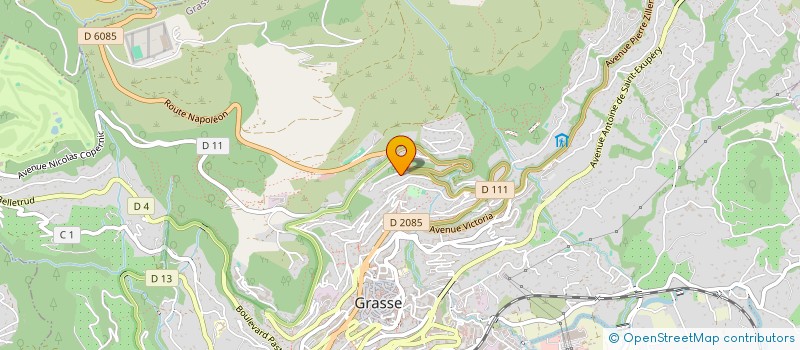 localisation de l'entreprise SCI JNG INVESTISSEMENTS à GRASSE
