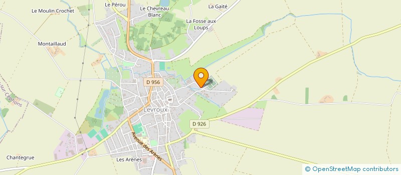 localisation de l'entreprise SCI JNM à LEVROUX