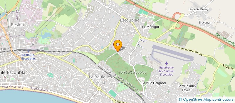 localisation de l'entreprise SCI JNO  LA BAULE-ESCOUBLAC