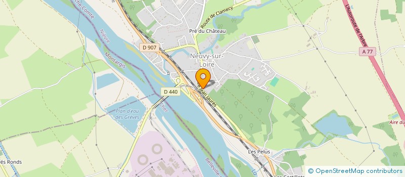 localisation de l'entreprise SCI JNP à NEUVY-SUR-LOIRE
