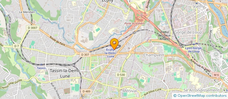 localisation de l'entreprise SCI JNS 92  TASSIN-LA-DEMI-LUNE