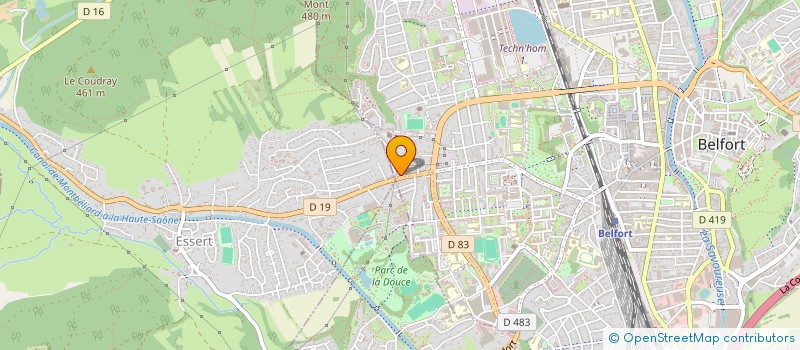 localisation de l'entreprise SCI JNS à BELFORT
